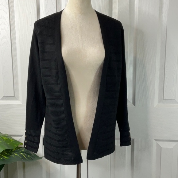 Verve Ami Women’s Black Cardigan Sweater Size S - Picture 1 of 11